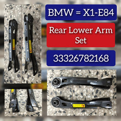 Rear Lower Control Arm (Set Of 2) 33326782168 Compatible with BMW BMW X1 (E84)