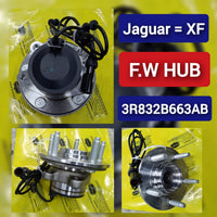 Rear Wheel Hub 3R832B663AB C2C10367 C2C14611 C2C18725 C2C18726 XR81724 XR81927 XR8559363 XR844379 XR848149 Compatible With JAGUAR XF I X250 &  XJ X351