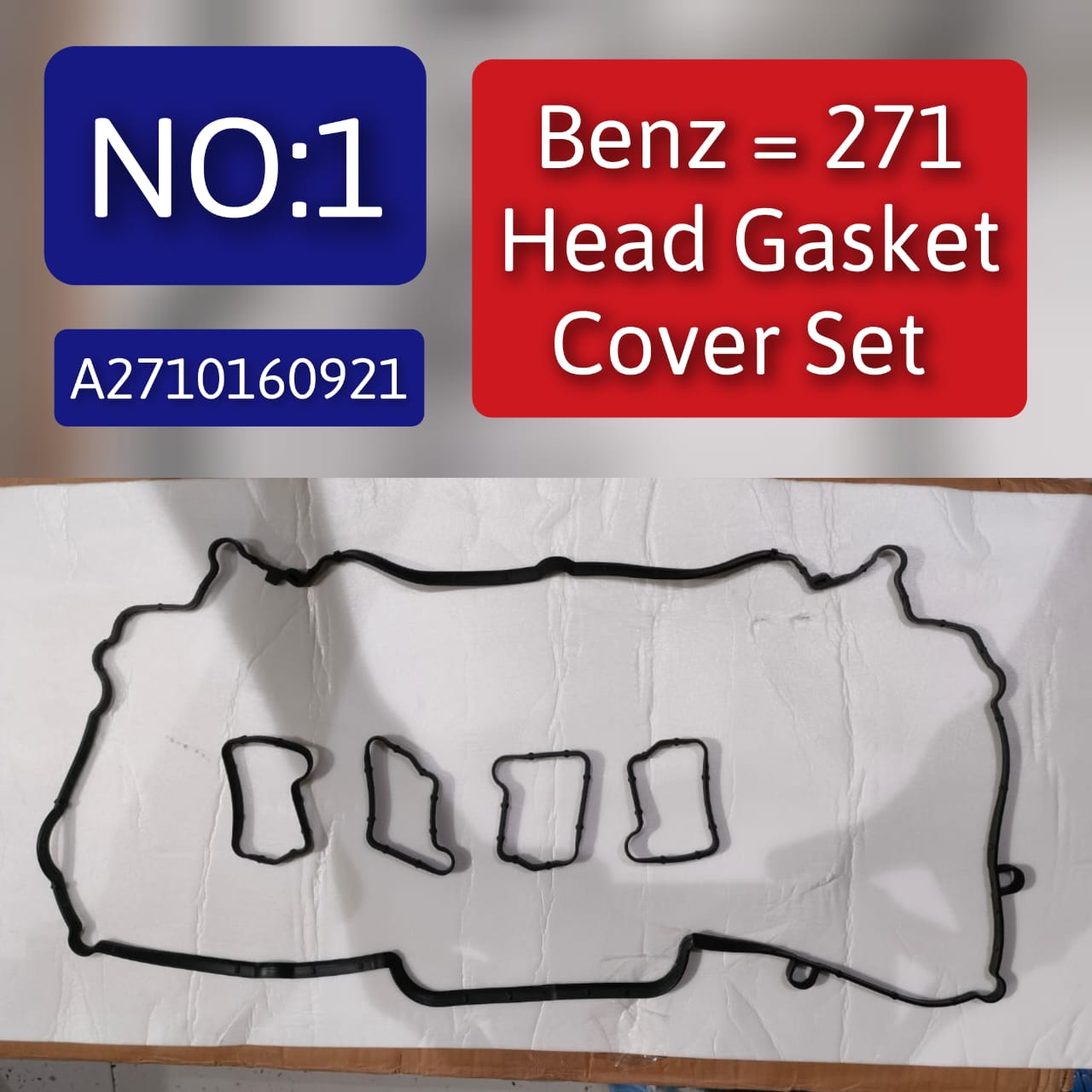 Tappet Cover Packing (Engine Valve Cover Gasket) A2710160921 For MERCEDES-BENZ C-CLASS W203 W204 & E-CLASS W211 Tag-TC-01