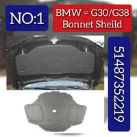 Sound Insulating Engine Hood 51487352219 Compatible with BMW 5 Series G30 G38