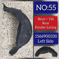 Rear Left Fender Liner 1566900330 A1566900330  Compatible With MERCEDES-BENZ GLA-CLASS W156 Tag-FEM-55