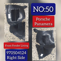Front Right Fender Liner 970504124 97050412420 Compatible With PORSCHE PANAMERA Tag-FEA-50