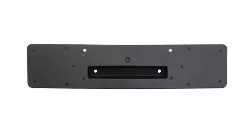Front Bumper License Number Holder 1668850681 A1668850681 Compatible With MERCEDES-BENZ M-CLASS (W166) & GLE W166 2012-2019 Tag-BG-106
