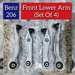 Front Lower Control Arm (Set Of 4) 2063308102 2063308202 2063305102 Compatible with MERCEDES-BENZ C-CLASS (W206)
