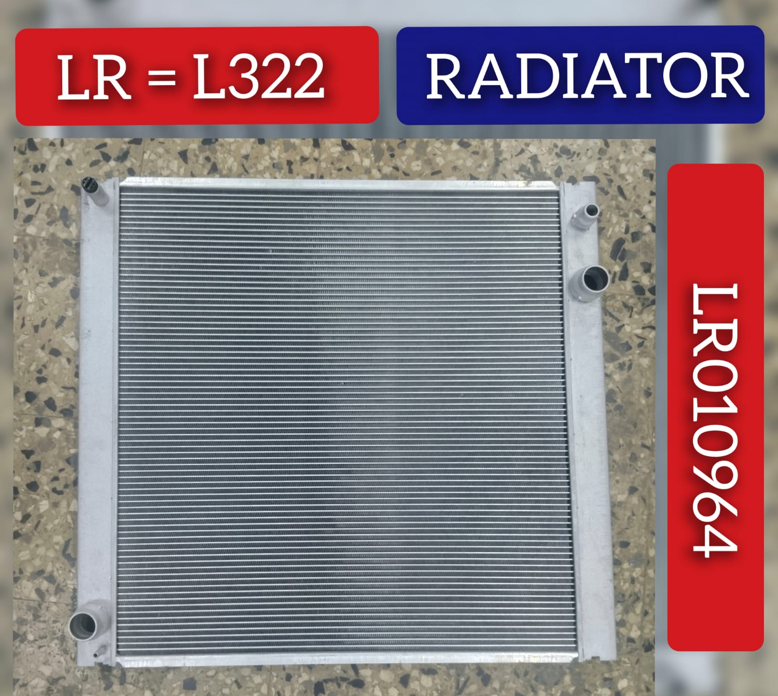 Radiator LR010964 Compatible with LAND ROVER RANGE ROVER III (L322)