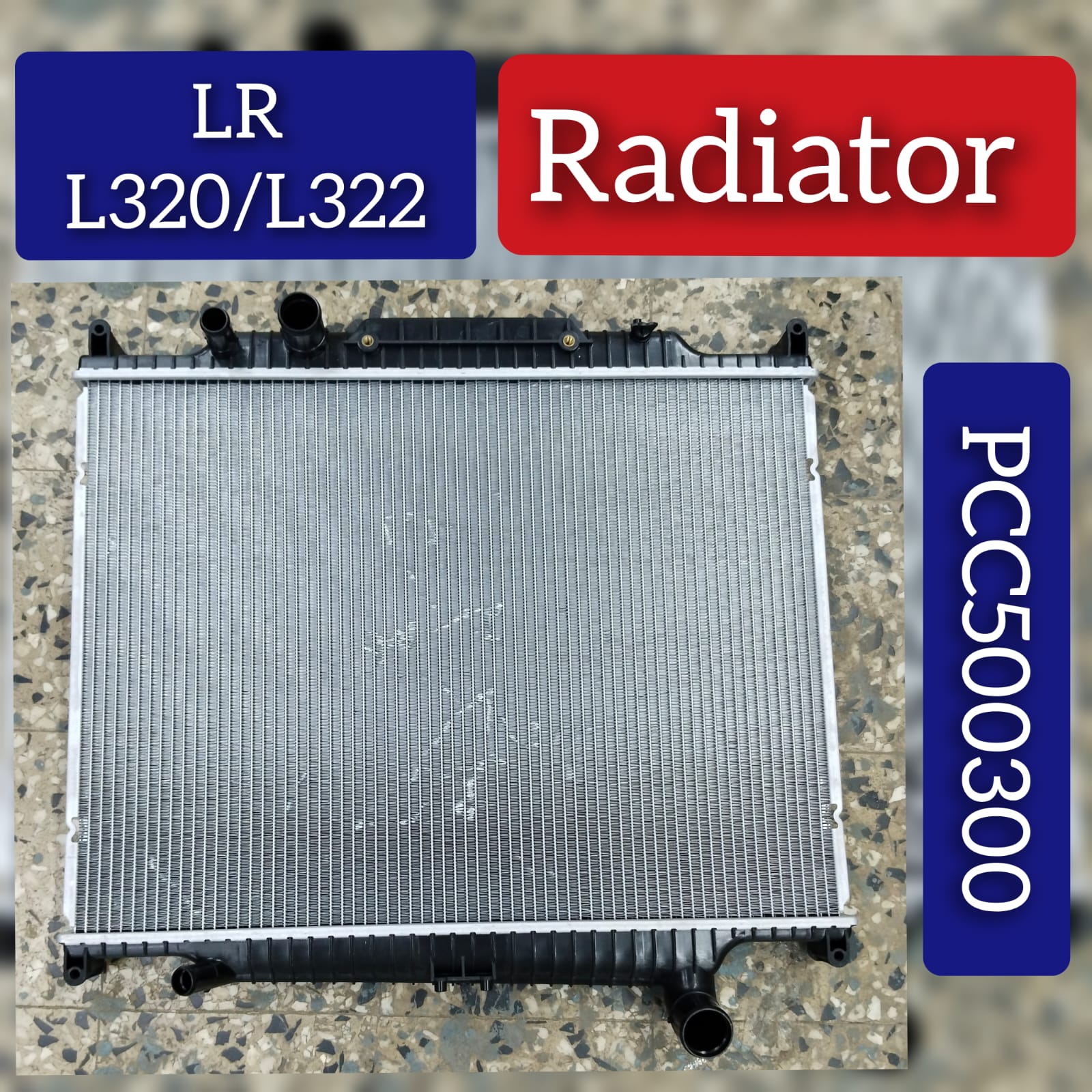 Radiator PCC500300 Compatible with LAND ROVER RANGE ROVER III (L322) & RANGE ROVER SPORT I (L320)