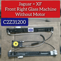 Front Right Power Window Regulator With Motor C2Z31200 Compatible with JAGUAR XF I (X250)