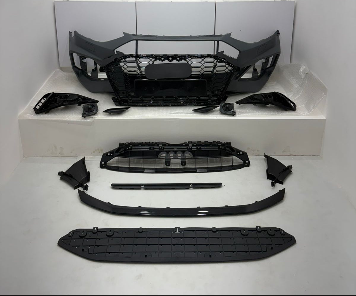 Front Bumper Kit Compatible With Audi A4 To RS4 {2020-2021}  FBK.6