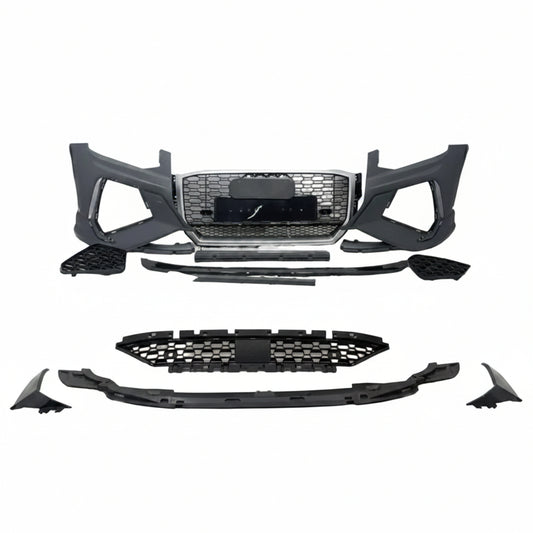 Front Bumper Kit Compatible With Audi Q2 {2020-2023}  Hatchback Kit FBK.7