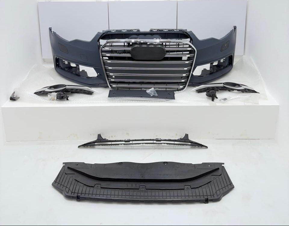 Front Bumper Kit Compatible With Audi A6 To S6  {2013-2015} FBK.10