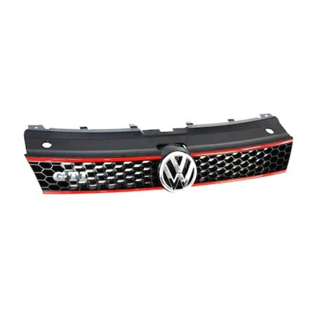 GTI Grill 6R0853651 Compatible With VOLKSWAGEN POLO (2010-2014)