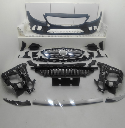 Front Bumper Kit FBK201 2058802305 Compatible With Mercedes Benz W205 (2015-21)