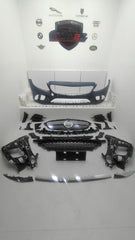 Front Bumper Kit FBK201 2058802305 Compatible With Mercedes Benz W205 (2015-21)