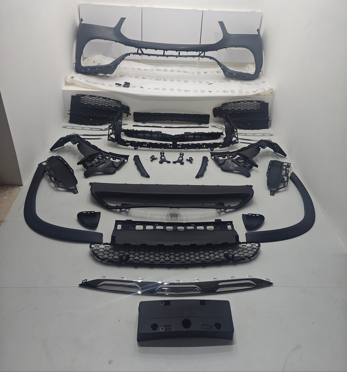 Front Bumper Kit 1678855203ZCDZW Compatible With MERCEDES W167 GLE To AMG {2020-2024} FBK.202