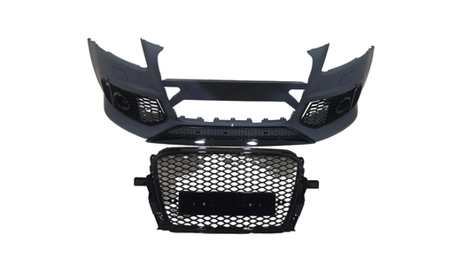 Front Bumper Bumper Kit FBK13 Compatible With Audi Q5 (2012-15) Upgrade Into RSQ5