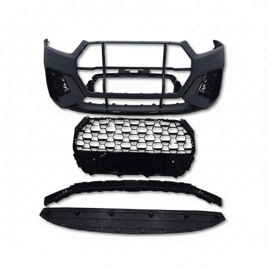 Front Bumper Bumper Kit FBK16 Compatible With Audi Q3 (2012-19) Upgrade Into RSQ3