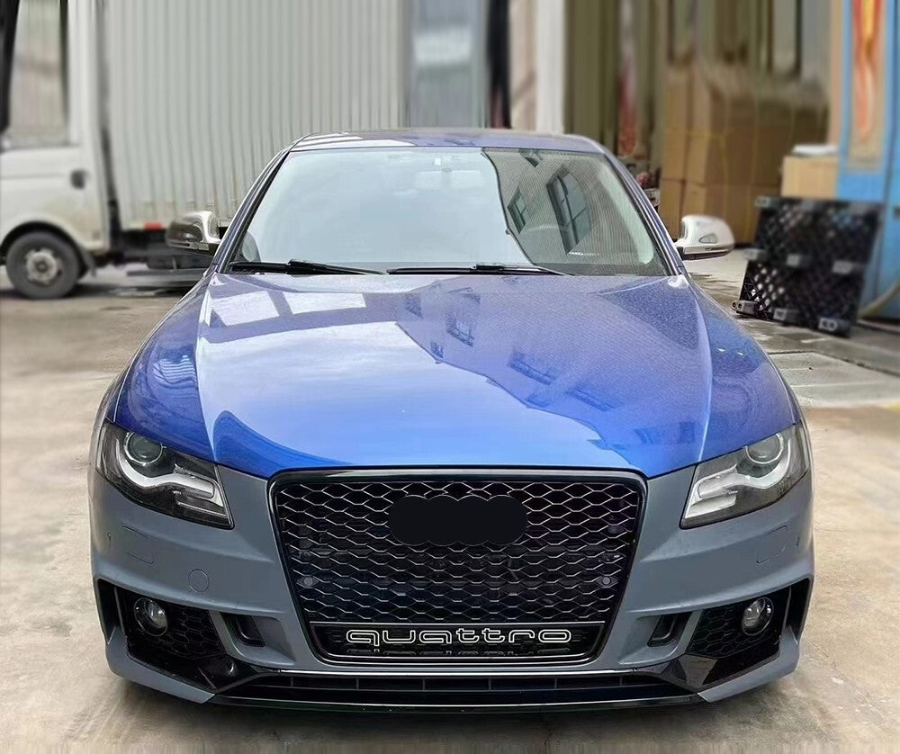 Front Bumper Kit Compatible With Audi A4 B8 To RS4  {2008-2012} FBK.8