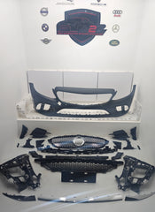 Front Bumper Kit FBK201 2058802305 Compatible With Mercedes Benz W205 (2015-21)