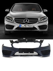 Front Bumper Kit 2058801840 Compatible With Mercedes Benz C-Class W205 (2015-19) FBK211