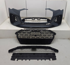 Front Bumper Bumper Kit FBK17 Compatible With Audi Q3 (2019-24) Upgrade Into RSQ3