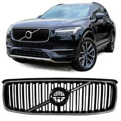 Front Radiator Show Grille (Black) 32228107 Compatible With Volvo XC90 (2016-19)