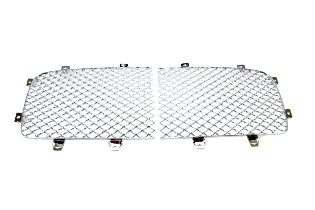 Radiator Grille ( Chrome ) Left 4W0853683 & Right 4W0853684 Compatible With Bentley Flying Spur