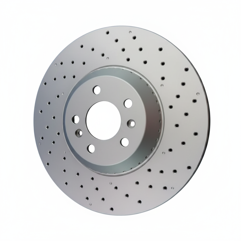 Rear Brake Disc Set 2224231500 Compatible With Mercedes Benz W222