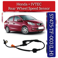Rear Left ABS Wheel Speed Sensor 57475TF003 Compatible With HONDA T5/IVTEC