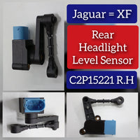 Rear Headlight Level Sensor Right C2P15221  Compatible With Jaguar XF