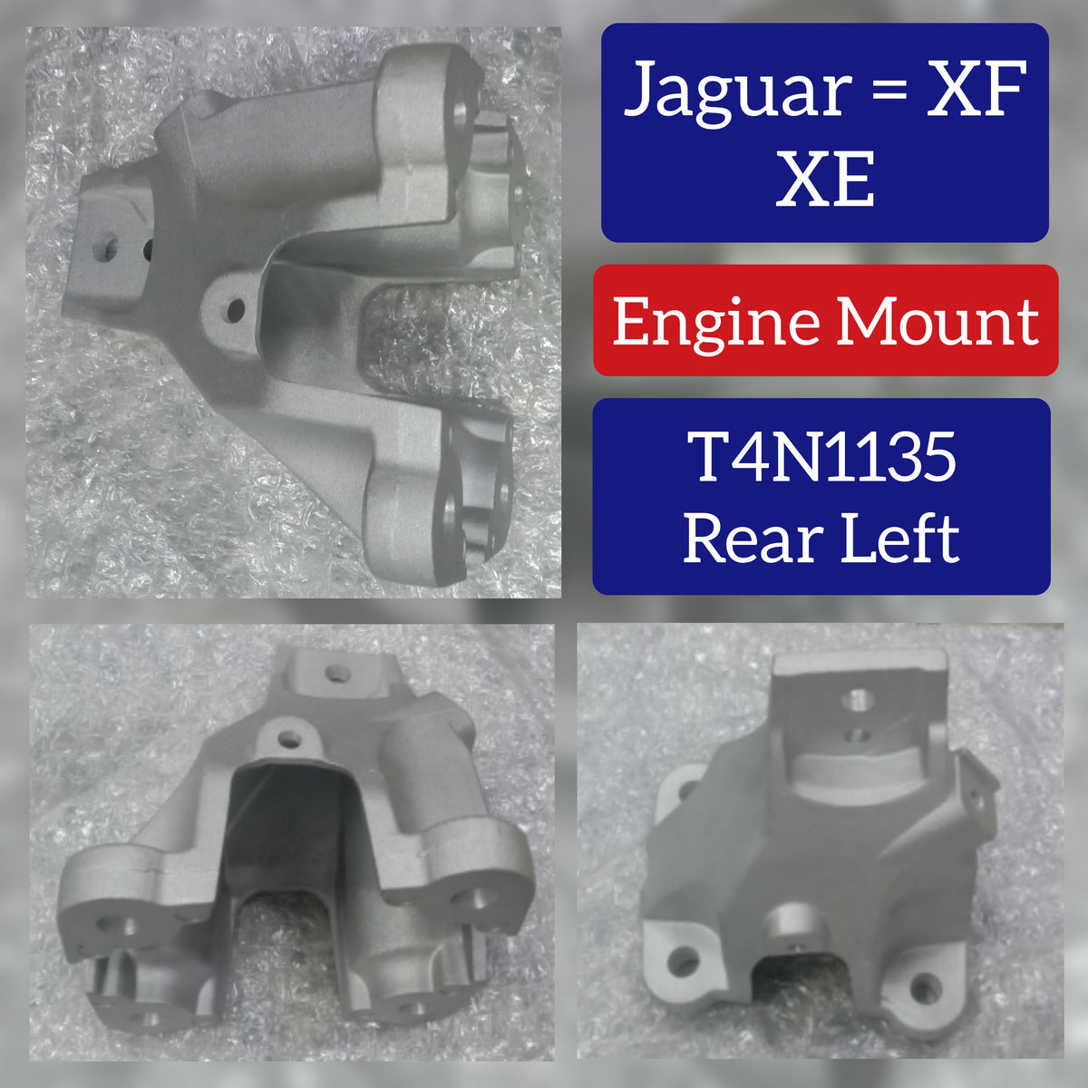 Engine Mount Rear Left  T4N1135 Compatible With JAGUAR XF & XE