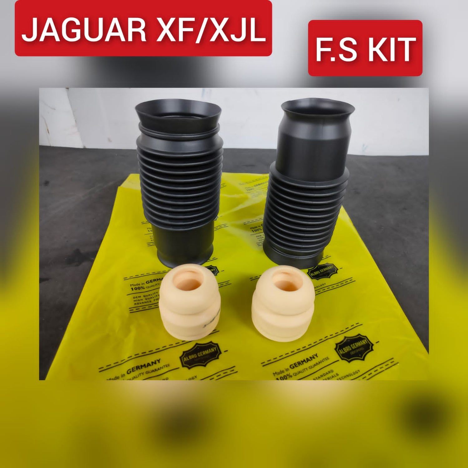 Front Strut Kit (Buffer & Boot )  C2P3211 Compatible With JAGUAR XF & XJL