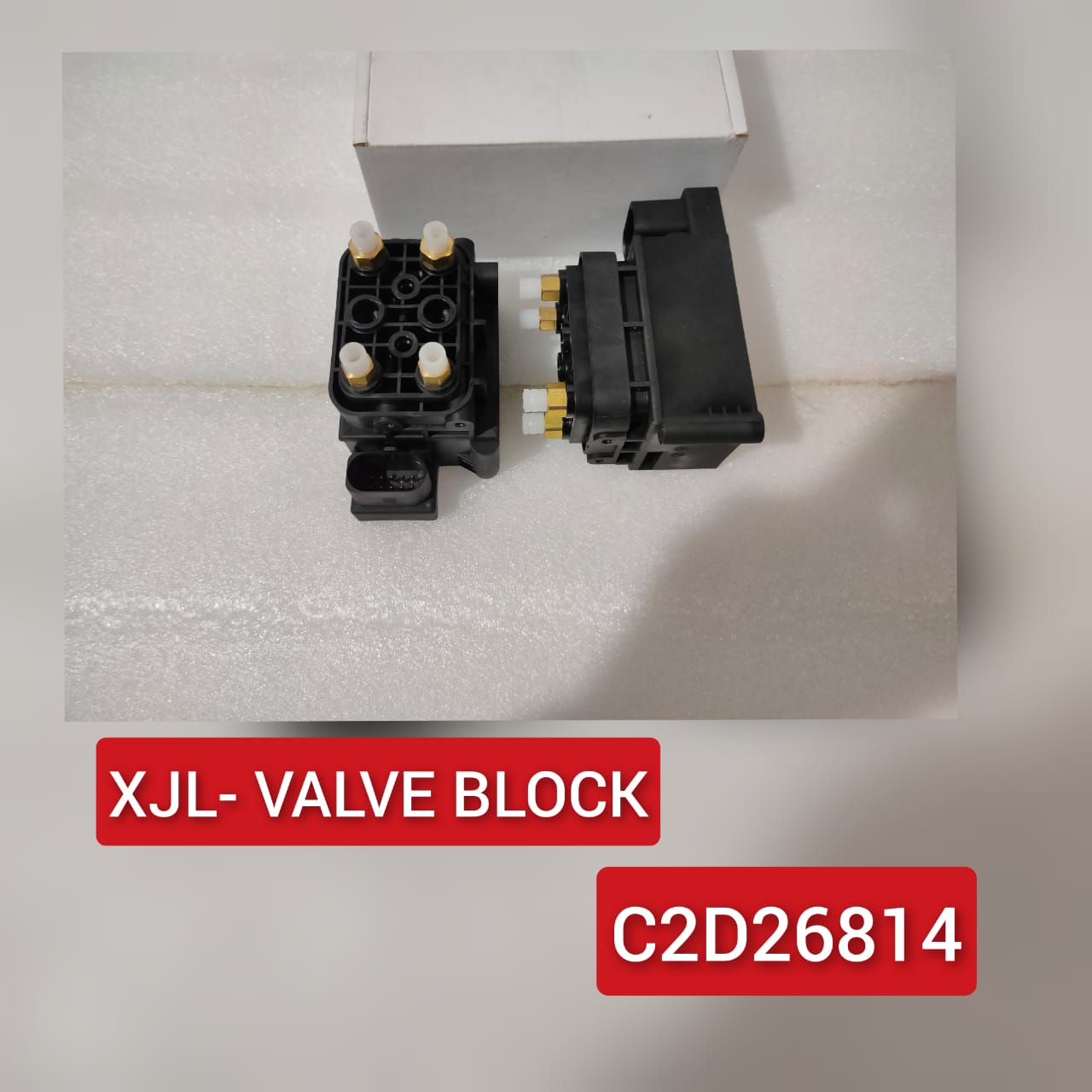 Air Suspension Solenoid Valve Block C2D26814 Compatible With JAGUAR XJ X351