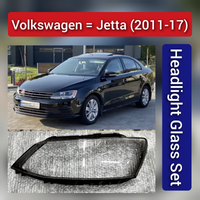 Front Headlight Glass Compatible with Volkswagen Jetta 2011 - 2017.