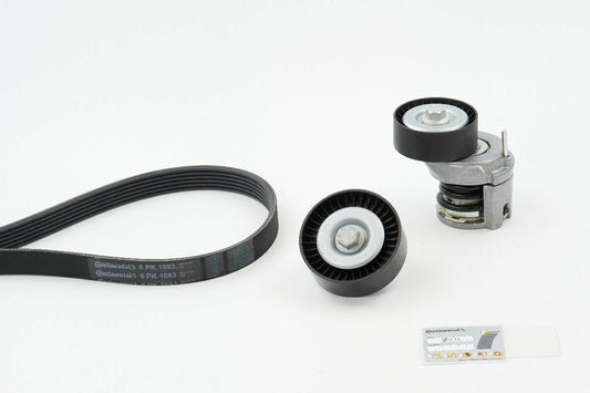 MULTI-RIB BELT KIT 6PK1693K1 Compatible With VW POLO V (6R1, 6C1) (CONTINENTAL)