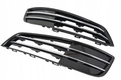 Front Fog Lamp Cover Without Hole Left 4H0807679K Right 4H0807680M Compatible With AUDI A8 D4 (4H2 4HL) | A8 / S8 | A8L