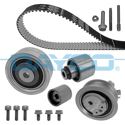 Timing Belt Kit KTB788 03L198119B 03L198119C 03L198119D Compatible With AUDI A4 B8 (8K2) | A4 / S4 A6 C7 (4G2, 4GC) | A6 / S6 & SKODA FABIA II (542) OCTAVIA II (1Z3) | LAURA & VW JETTA IV (162, 163, AV3, AV2) (DAYCO)