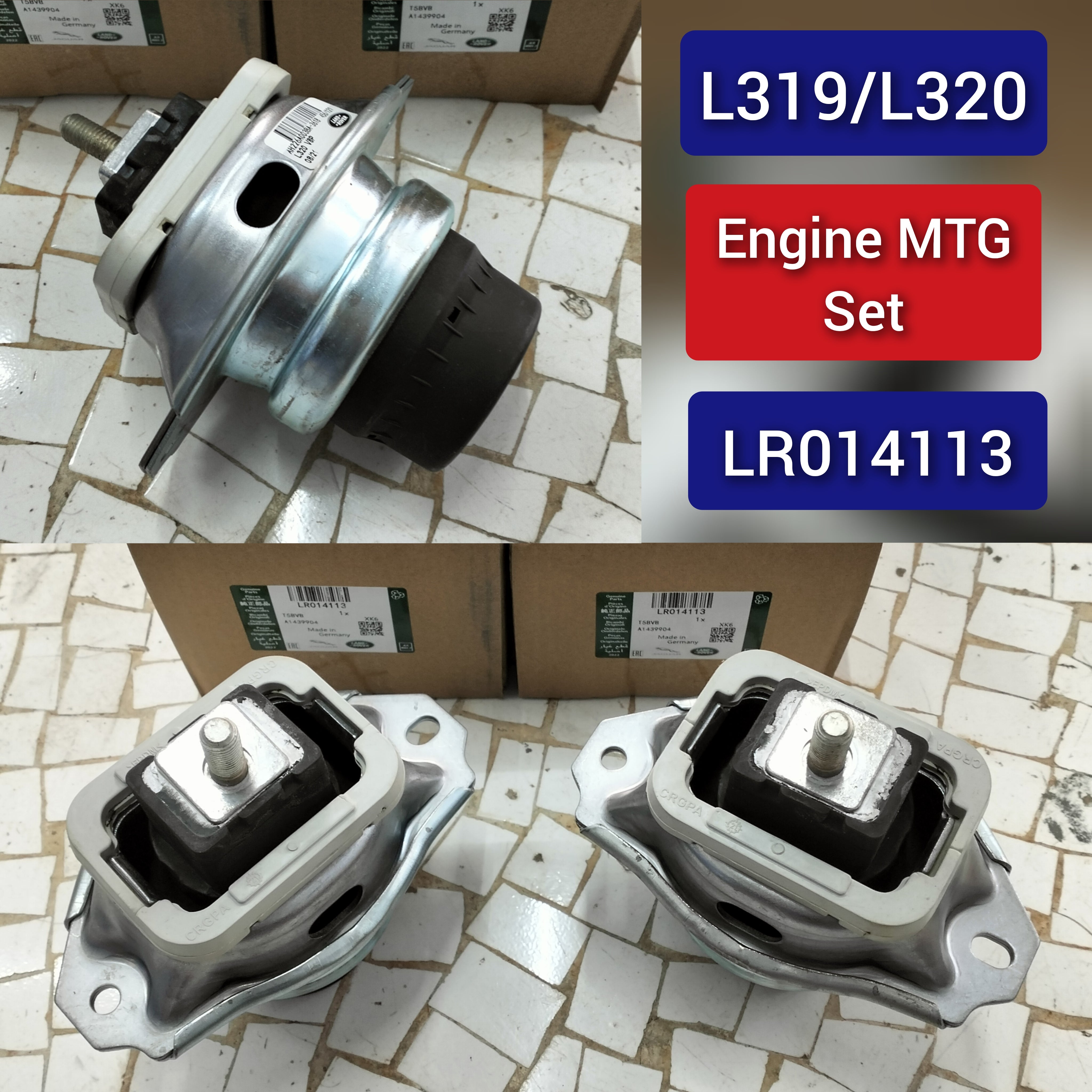 Engine Mounting LR014113 Compatible With LAND ROVER DISCOVERY IV (L319) | LR4 & RANGE ROVER SPORT I (L320)