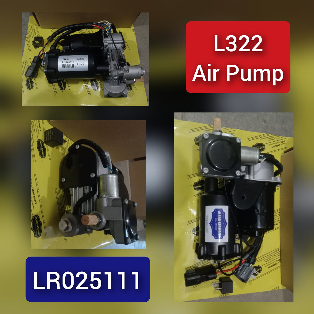 Air Suspension Compressor Pump LR025111 LR041777 LR015089 LR006201 Compatible With LAND ROVER RANGE ROVER III L322