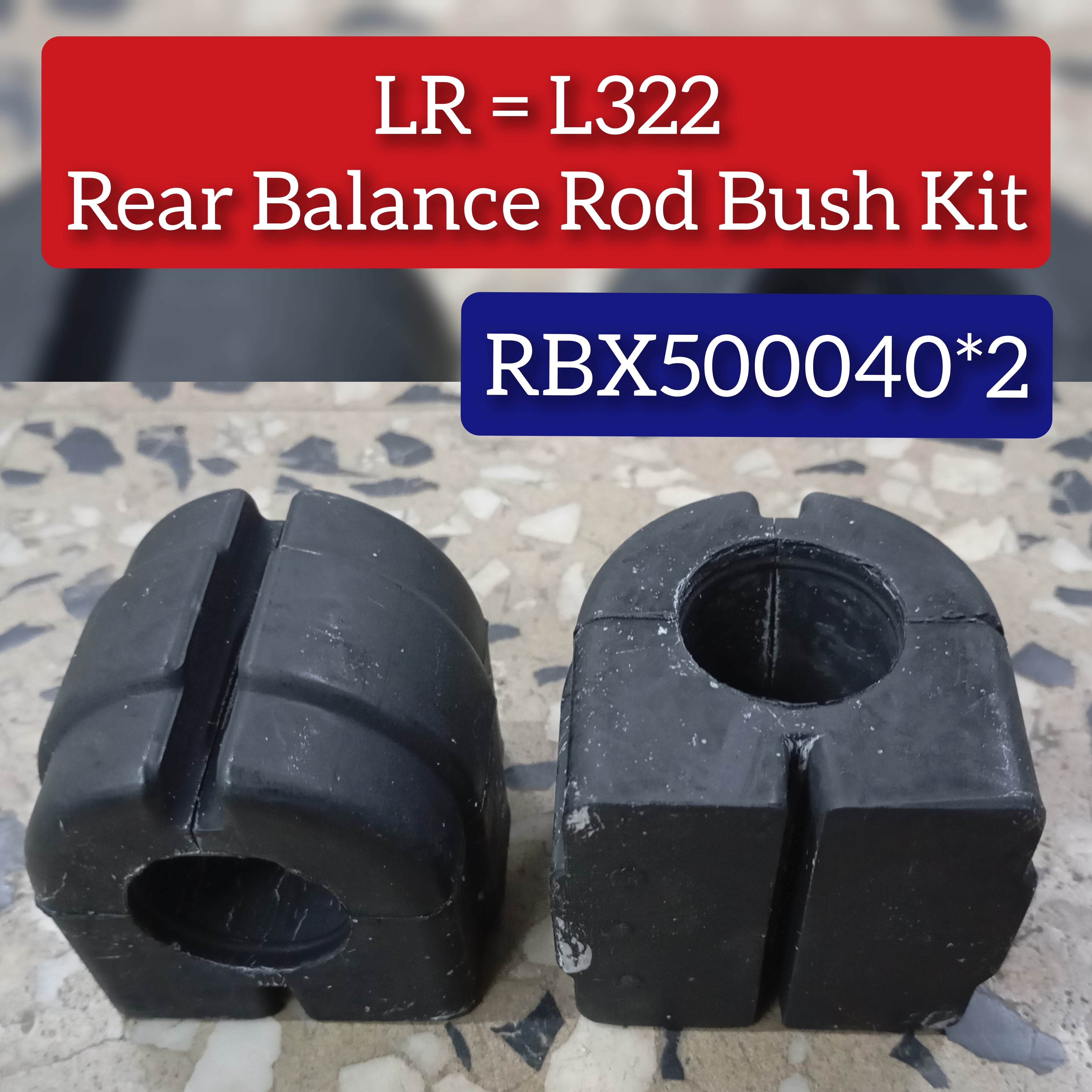 Rear Anti Roll Bar Bushing RBX500040 Compatible With RANGE ROVER III (L322)