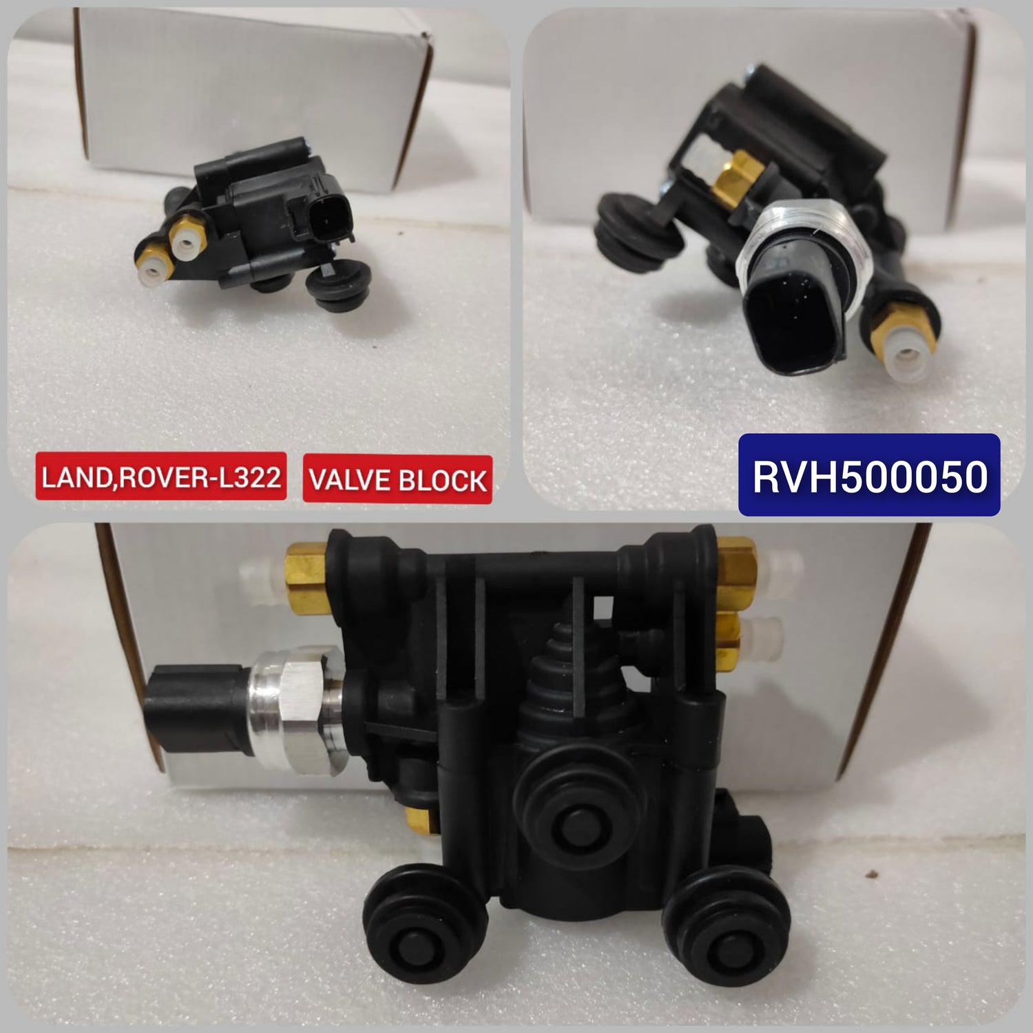 Air Suspension Solenoid Valve Block RVH500050 Compatible With LAND ROVER RANGE ROVER III L322