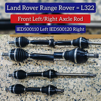 Front Propeller Shaft Left IED500120 Right IED500110 Compatible With LAND ROVER RANGE ROVER III (L322)