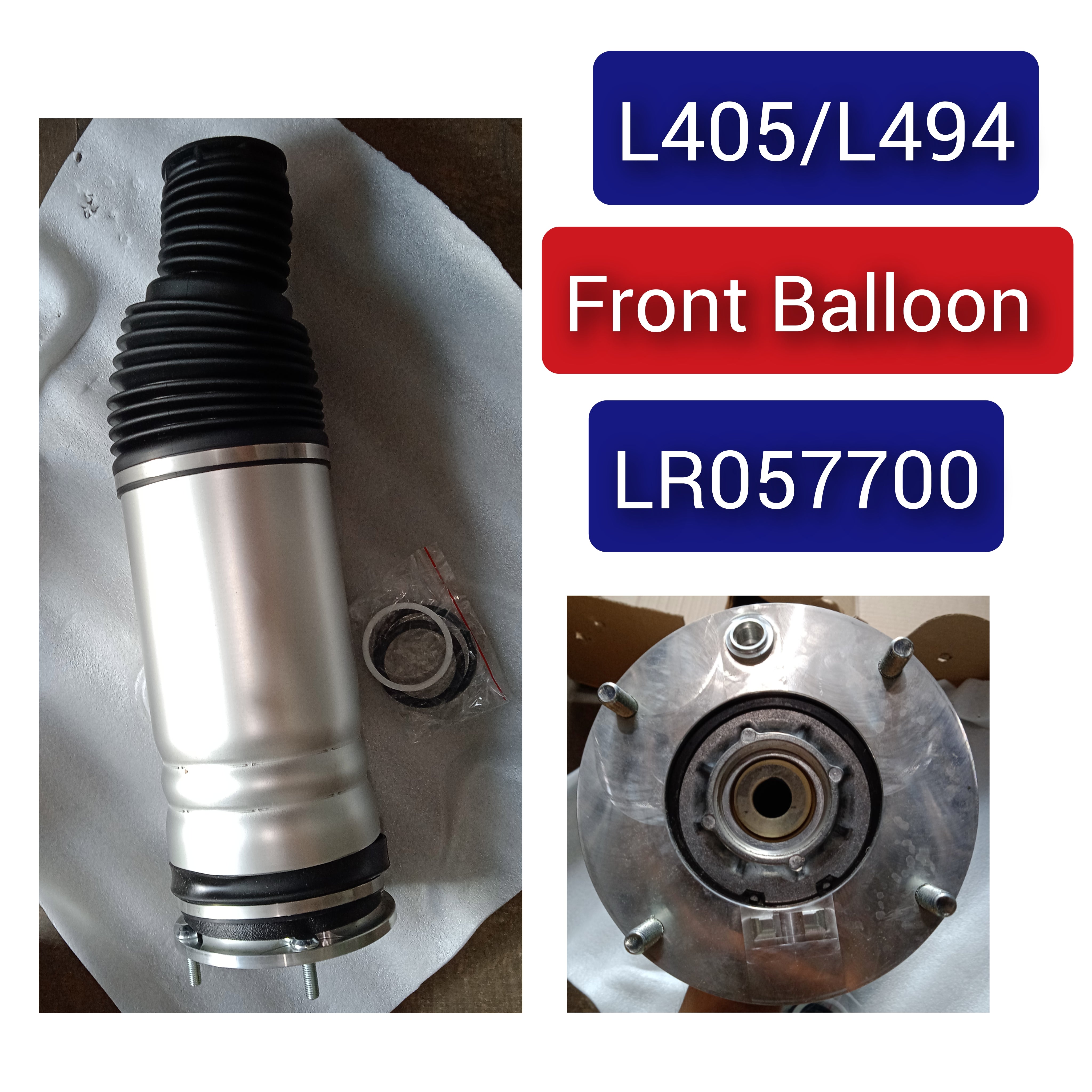 Front Right/Left Air Suspension Spring LR057699 LR057700 Compatible With LAND ROVER RANGE ROVER IV (L405)