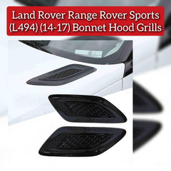 Bonnet Hood Grills Compatible With Land Rover Range Rover Sport - L494 (2014-2017)