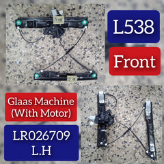 Front Right Glass Machine Without Motor LR026709 LR046650 LR067999 Compatible With Land Rover Range Rover (L538)