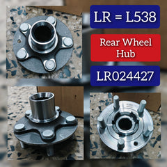 Rear Wheel Hub LR024427 Compatible With LAND ROVER RANGE ROVER EVOQUE (L538) & RANGE ROVER EVOQUE Convertible (L538)