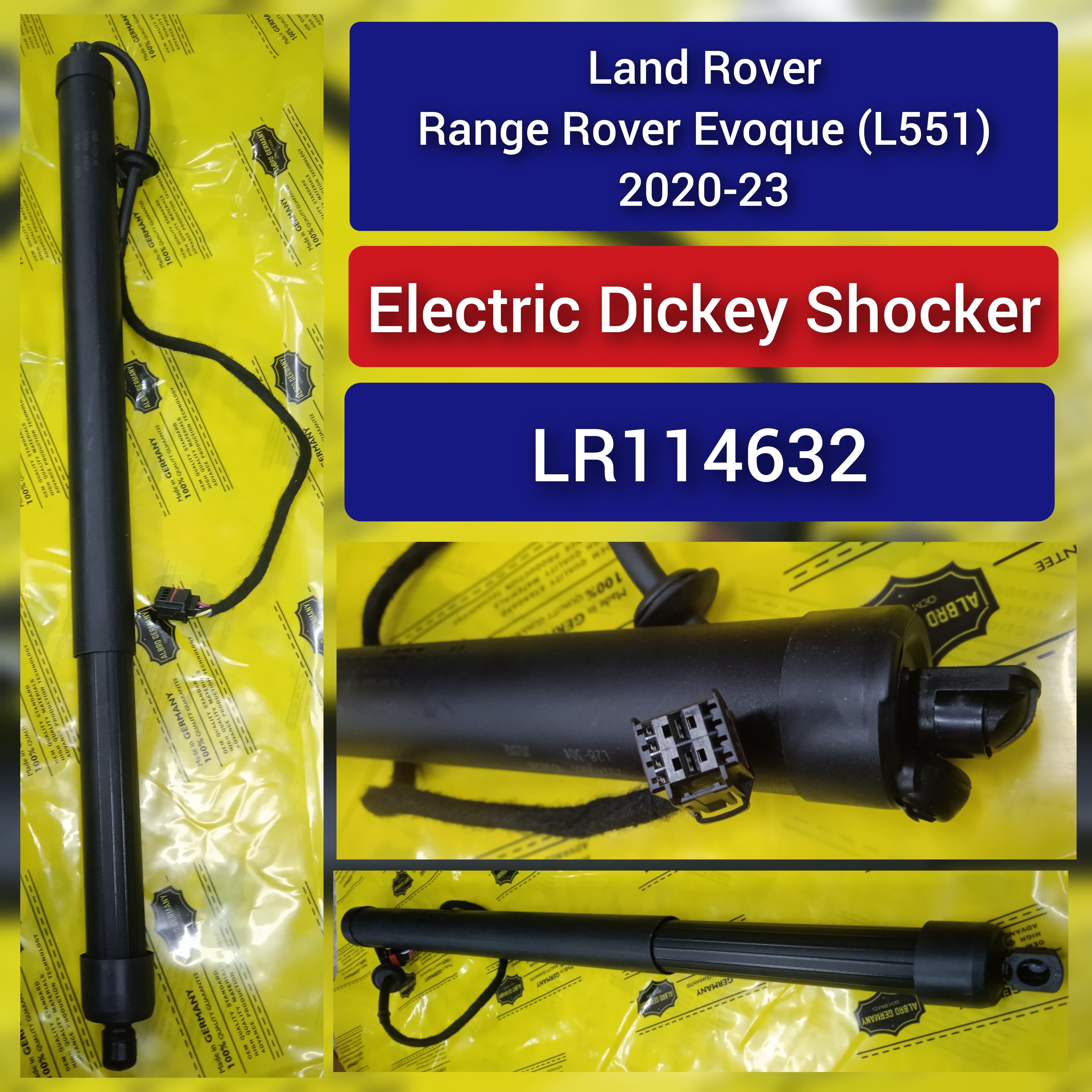 Air Suspension Electric Shock Absorber Strut LR114632 Compatible With LAND ROVER RANGE ROVER EVOQUE (L551)