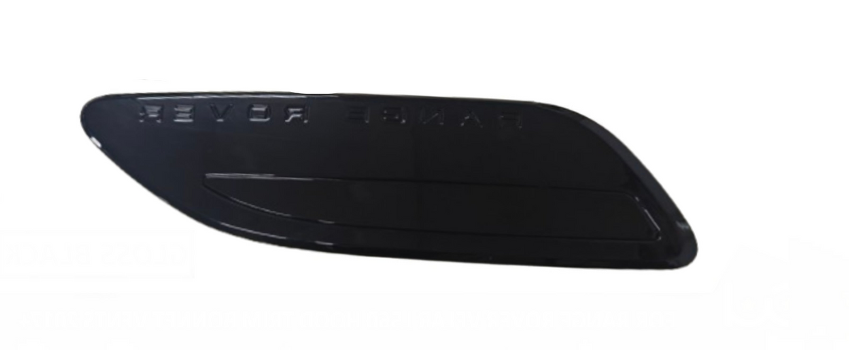 Glossy Black Bonnet Hood Grills Right LR116890 & Left LR116891 Compatible With Land Rover Range Rover Velar - L560 (2017-2024)