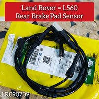 Rear Brake Pad Wear Sensor LR090709 Compatible With LAND ROVER RANGE ROVER VELAR (L560) & JAGUAR F-PACE (X761)