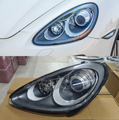 Mid Range Complete Headlight Assembly Left 95863117700 & Right 95863117800 Porsche Cayenne (2011-2014) Tag No.251