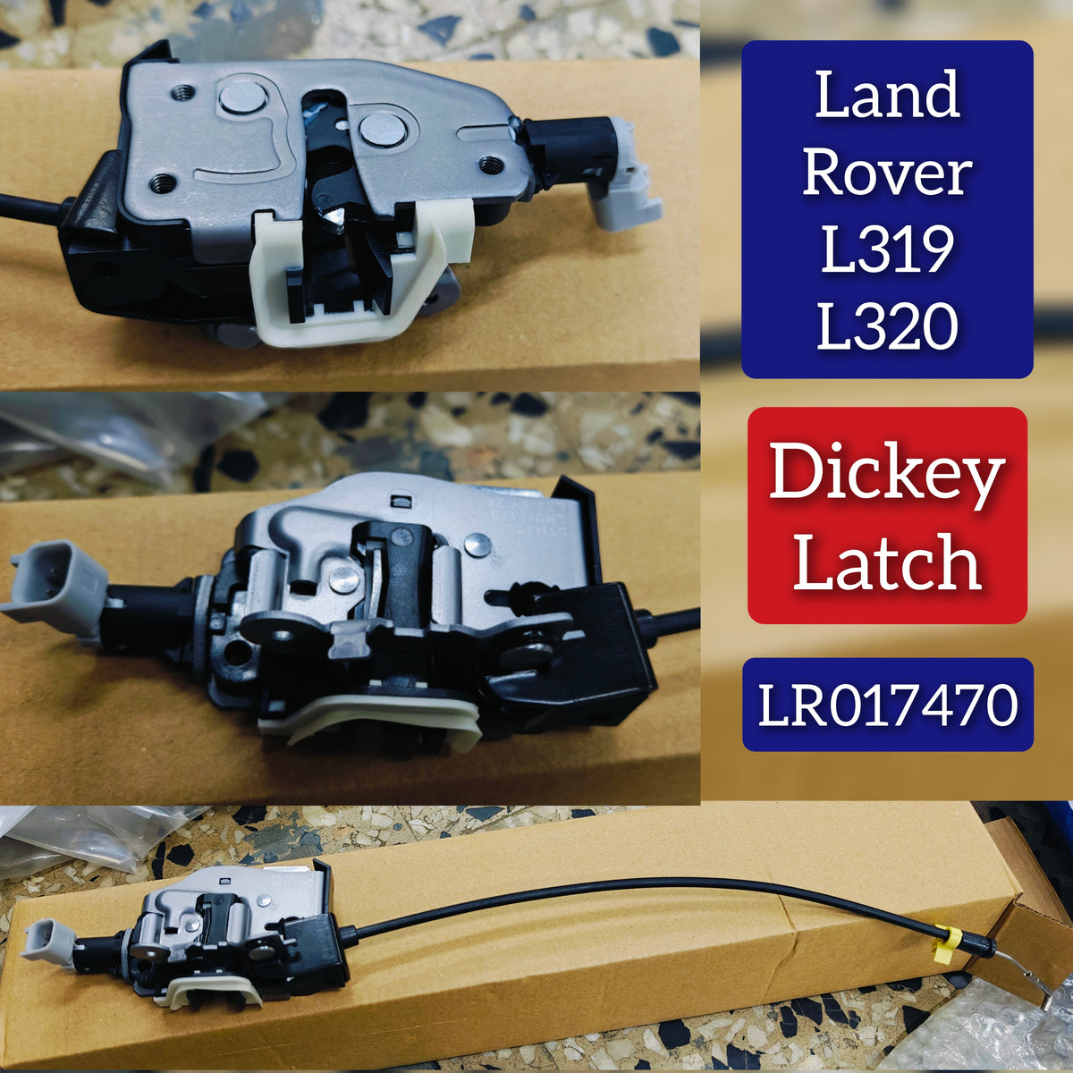 Front Tailgate Door Lock Latch LR017470 Compatible With LAND ROVER DISCOVERY IV (L319) | LR4